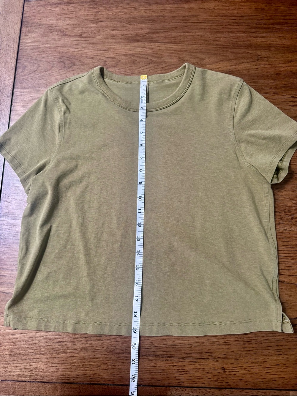 Lululemon Softstreme T-Shirt Bronze Green Size 6